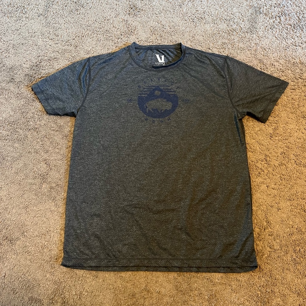 Mens vuori “respect roam” buffalo stretch fit shirt